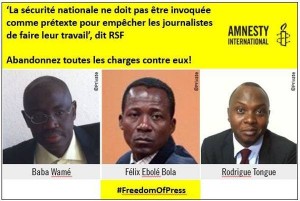 Affaire Rodrigue Tonguè, Félix Ebolè Bola et Baba Wamé