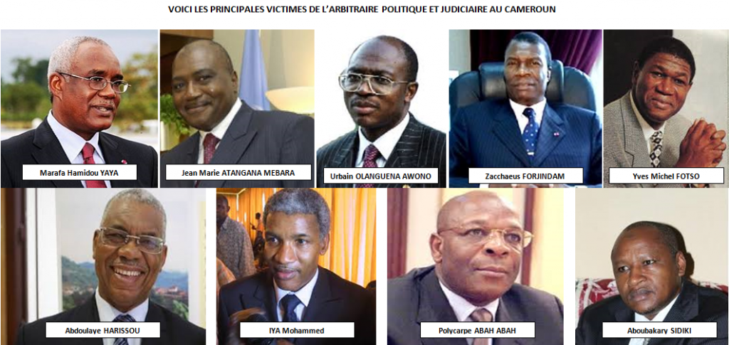 prisonniers politiques et victimes de l'arbitraire au cameroun