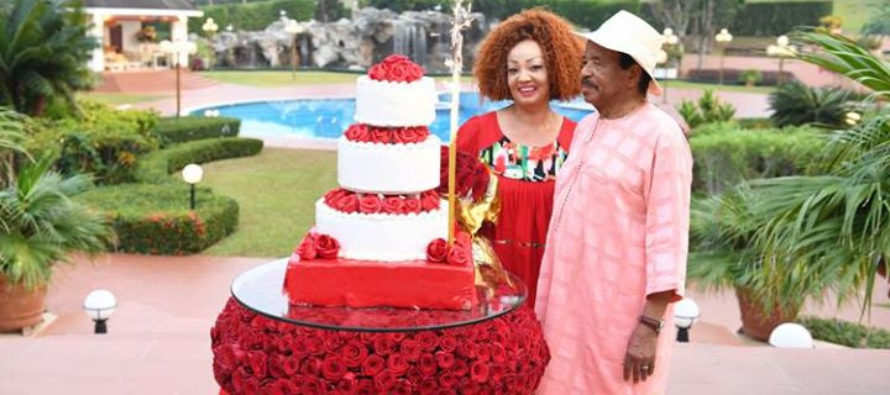 Cameroun Son Excellence Madame La Presidente Chantal Biya Et Sa Momie Paul Biya Cl2p